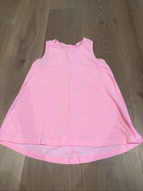 All in Motion Kids Size M (8) Pink Sleeveless Flowy Tank Top.